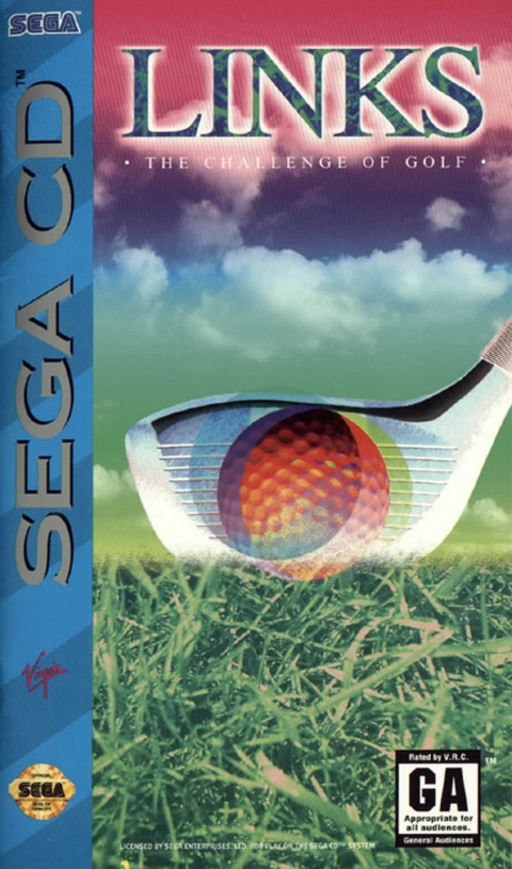 Links - The Challenge of Golf (USA) Sega CD Game Cover
